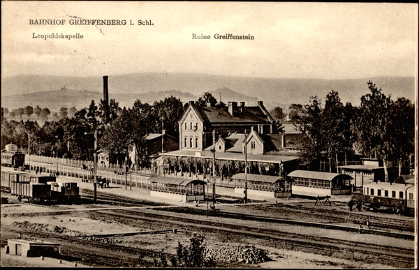 Dworzec w Gryfowie Śląskim