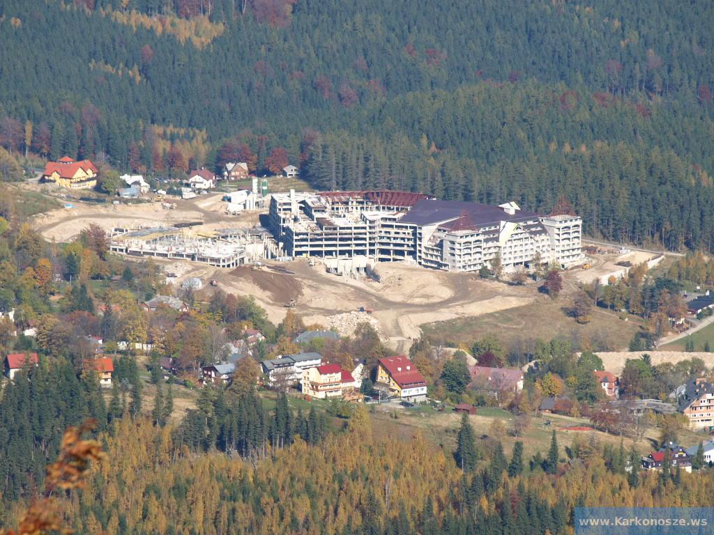 Hotel Gołebiewski w październiku