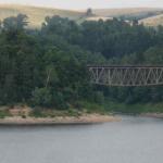 Wiadukt kolejowy nad Jeziorem Pilchowickim