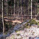 Kładka przez Małą Kamienną