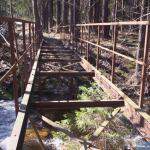 Kładka przez Małą Kamienną