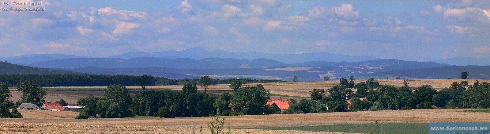 Karkonosze z okolic wsi Marcinowice