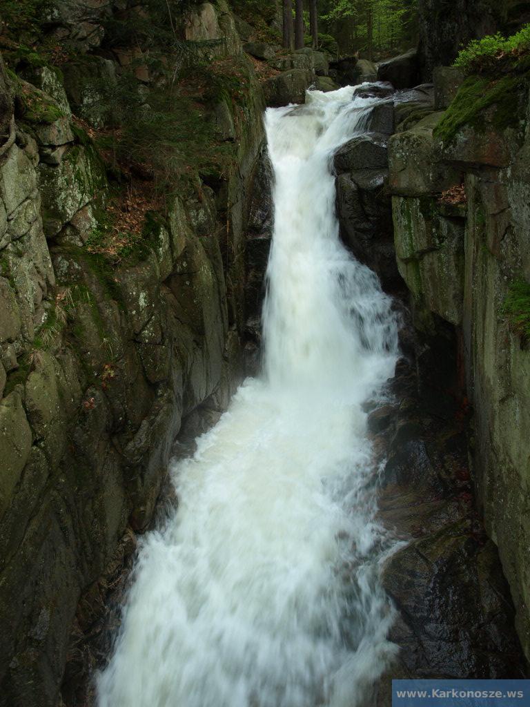 Wodospad Podgórnej w Karkonoszach