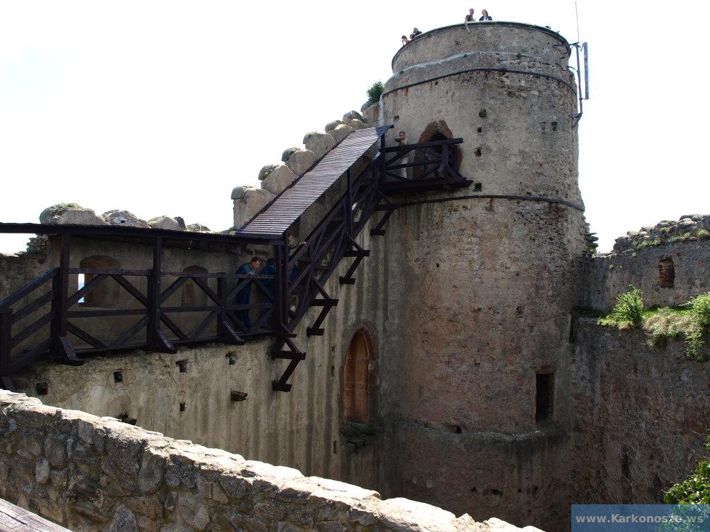 Wieża na zamku Chojnik