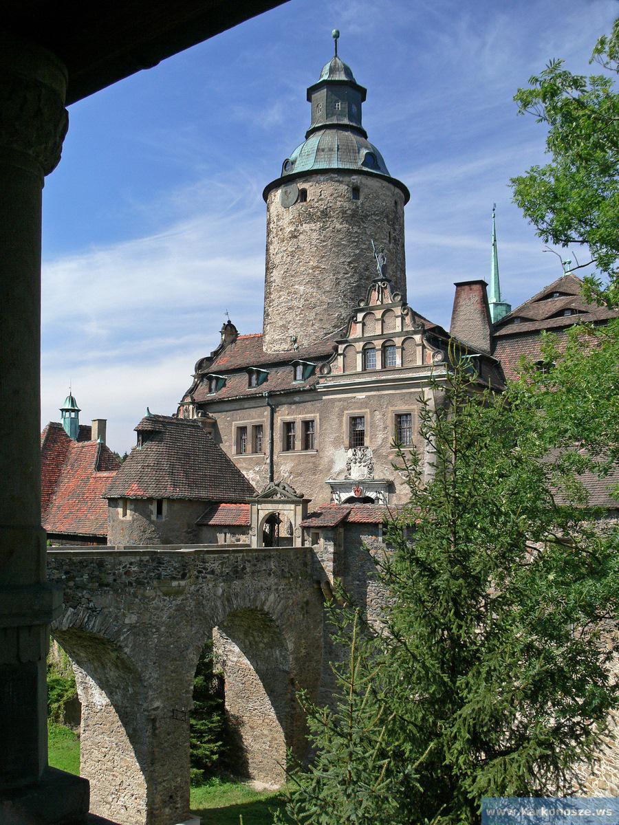 Zamek Czocha widok z altanki
