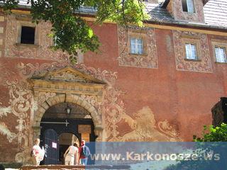 Wejście na zamek Grodno