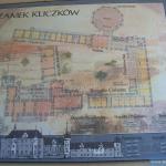 Plan zamku Kliczków