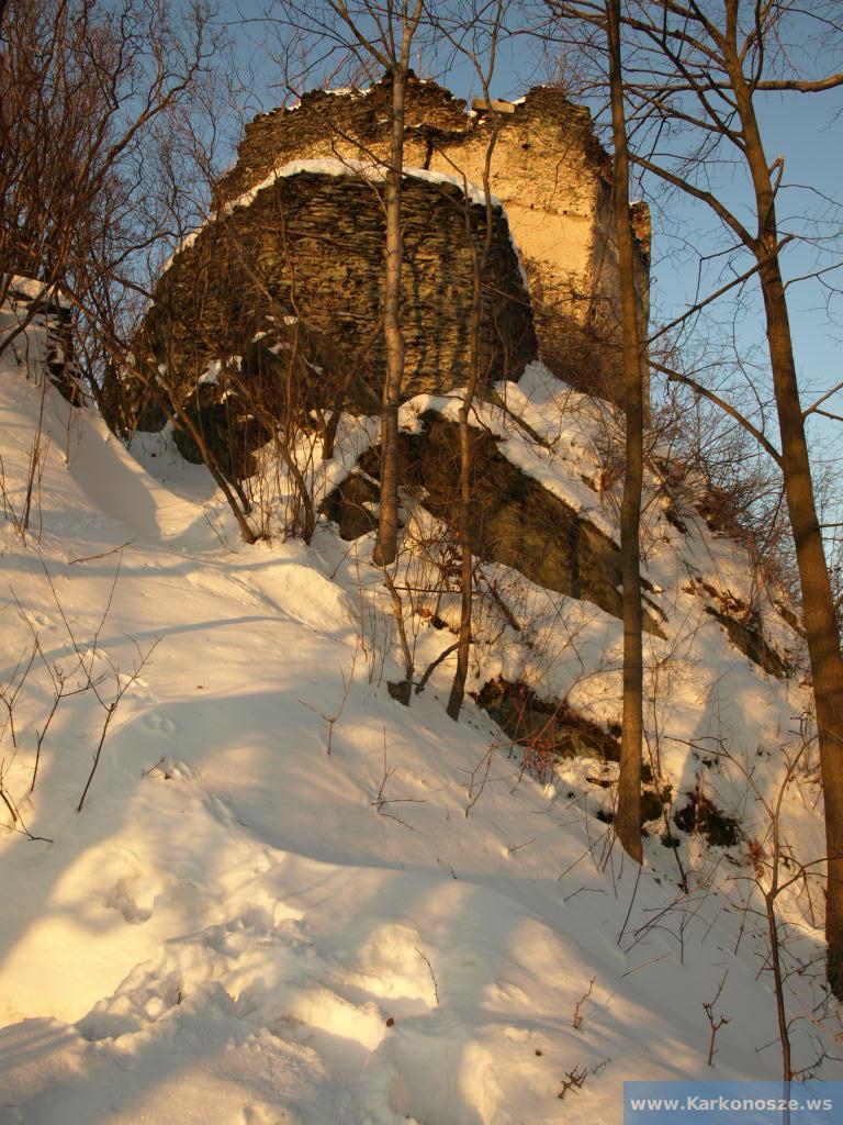 Zamek na śniegu